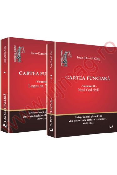 Cartea funciara. Vol. 1 - Legea 7/1996. Vol. 2 - Noul Cod civil
