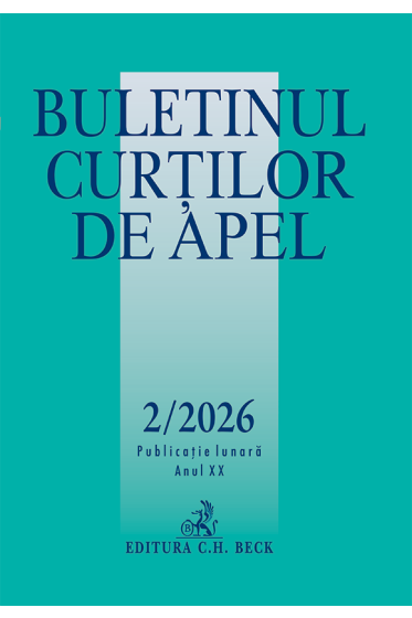 Buletinul Curților de Apel nr. 2/2026