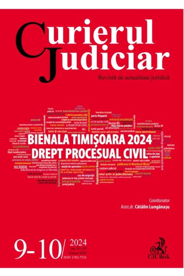 Curierul Judiciar nr. 9-10/2024